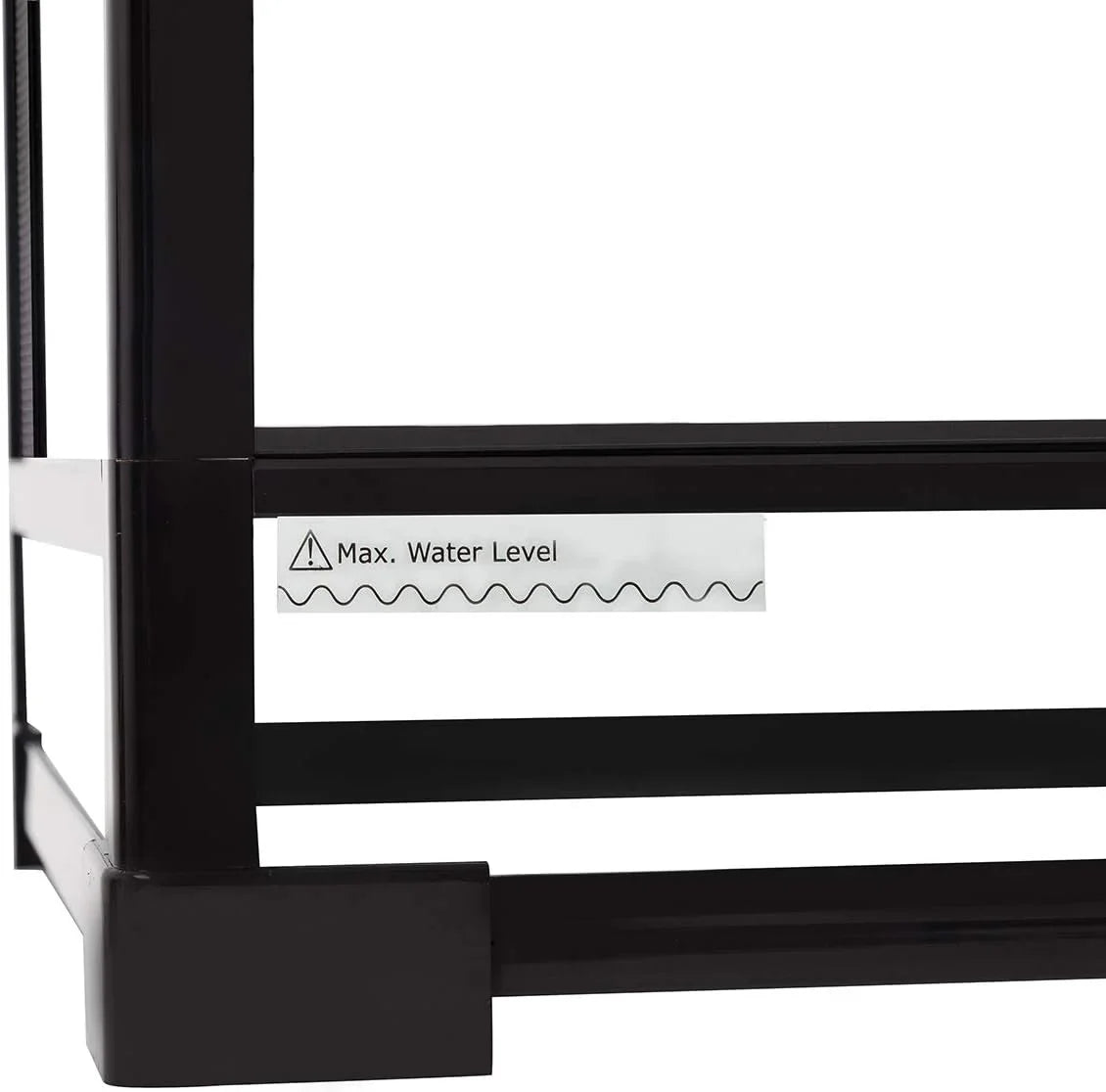 50 Gallon Reptile Glass Terrarium Tank Double Hinge Door with Screen Ventilation Large Reptile Terrarium 36" x 18" x 18"(Knock-Down)