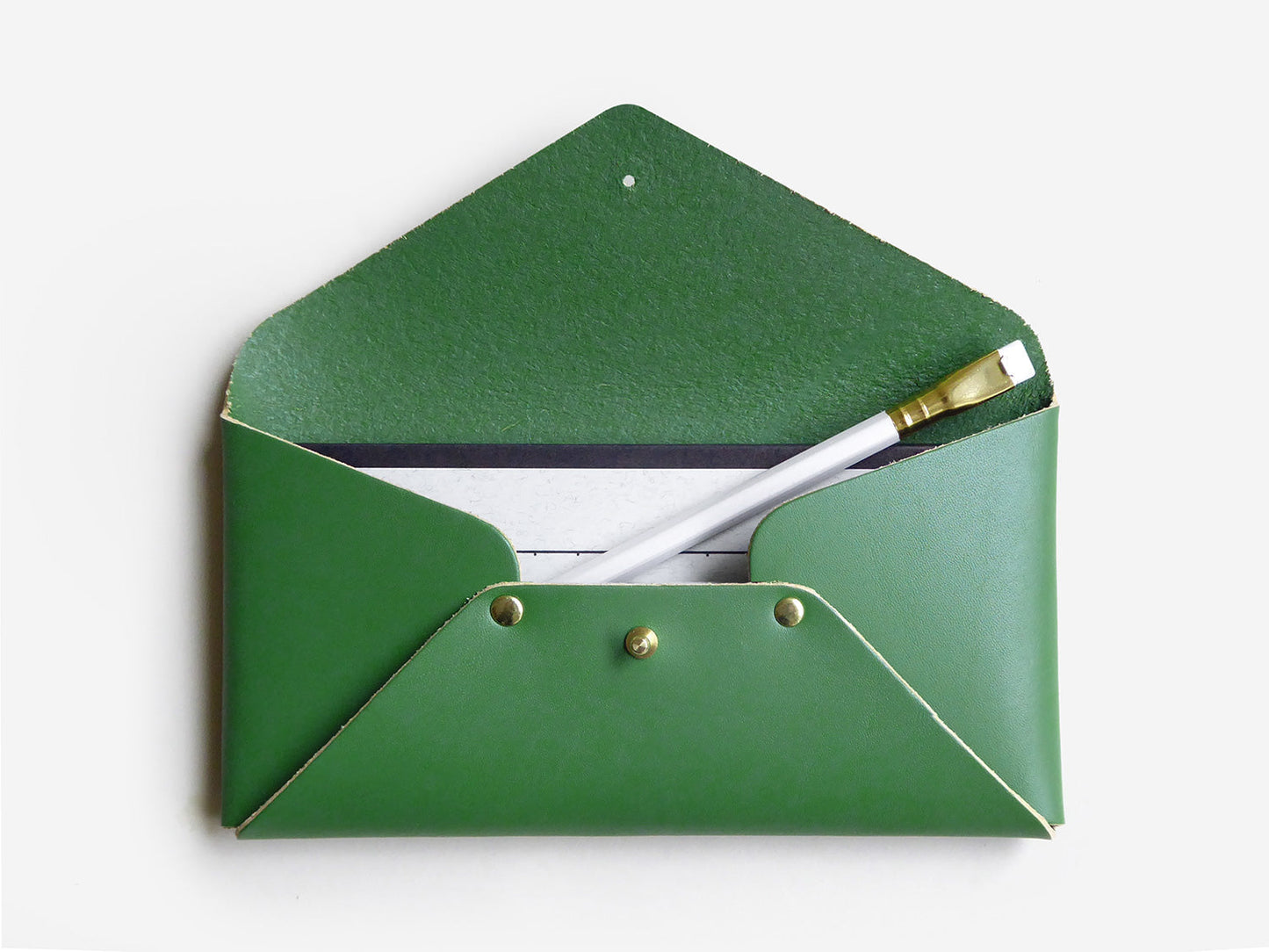 Leather Envelope Pencil Case