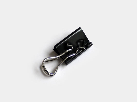 Fold-Back Paper Clip with Page-Turn Design — 30mm