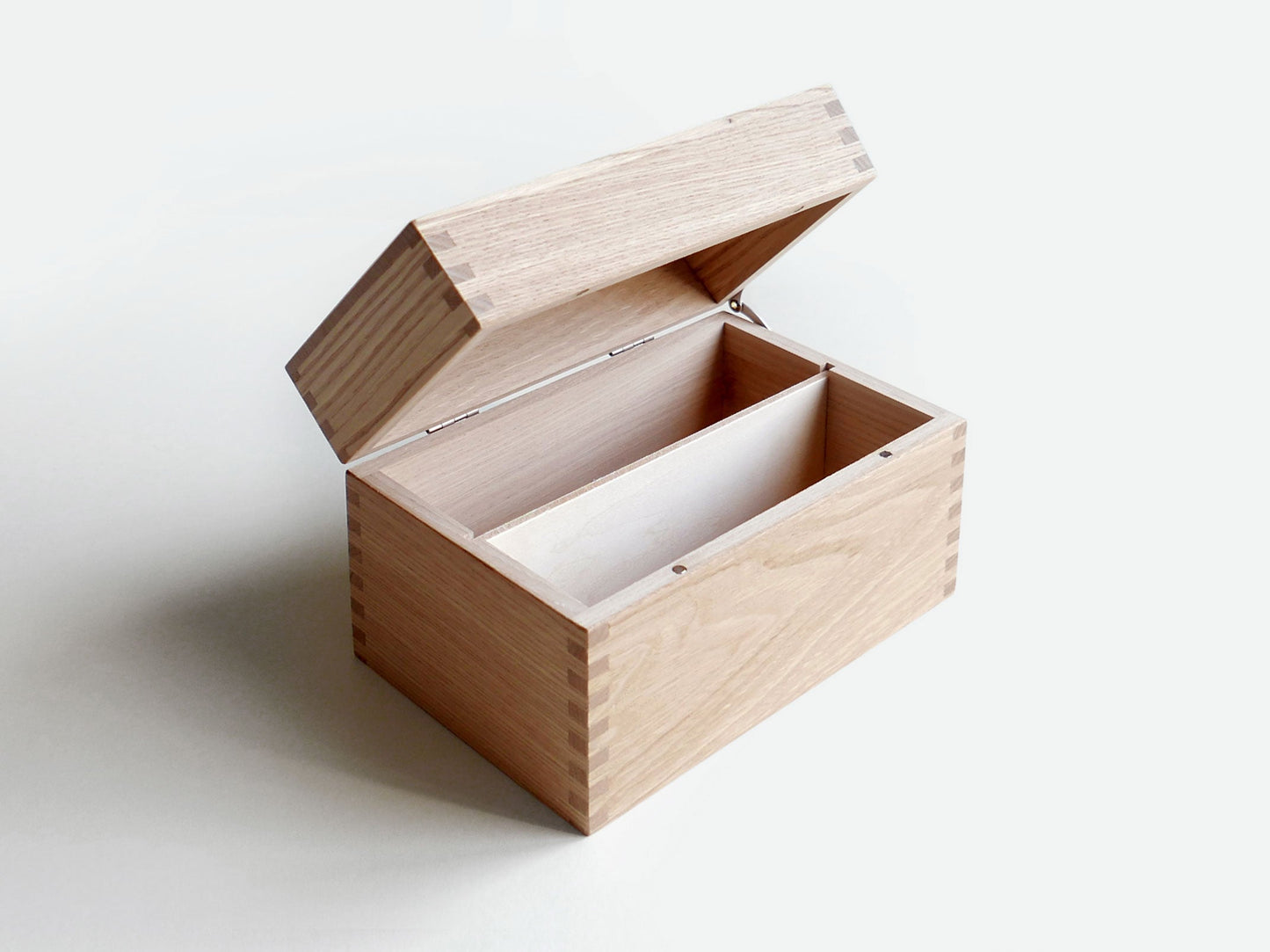 Chestnut Index Card Box