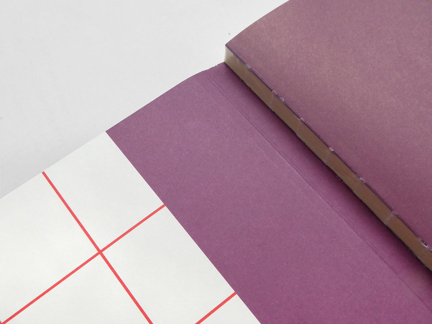 Flat-Lay Hardcover Notebook