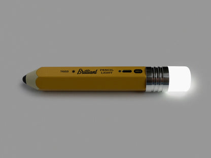 LED Pencil Light — Eraser Tip Flashlight
